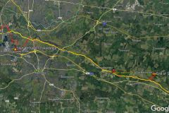 PW12-Google-Earth-Aylesford-to-Lenham