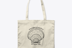 Scallop-Shell-Organic-Tote-Bag