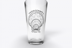 Scallop-Shell-Pint-Glass