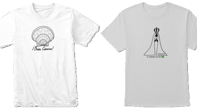 Scallop Shell and Caminho da Fé T-Shirts